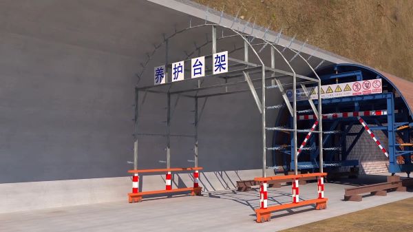 万江区隧道施工动画制作公司 - 隧道施工工艺和施工方法 - 隧道施工汇报动画视频 - bim 工程施工动画